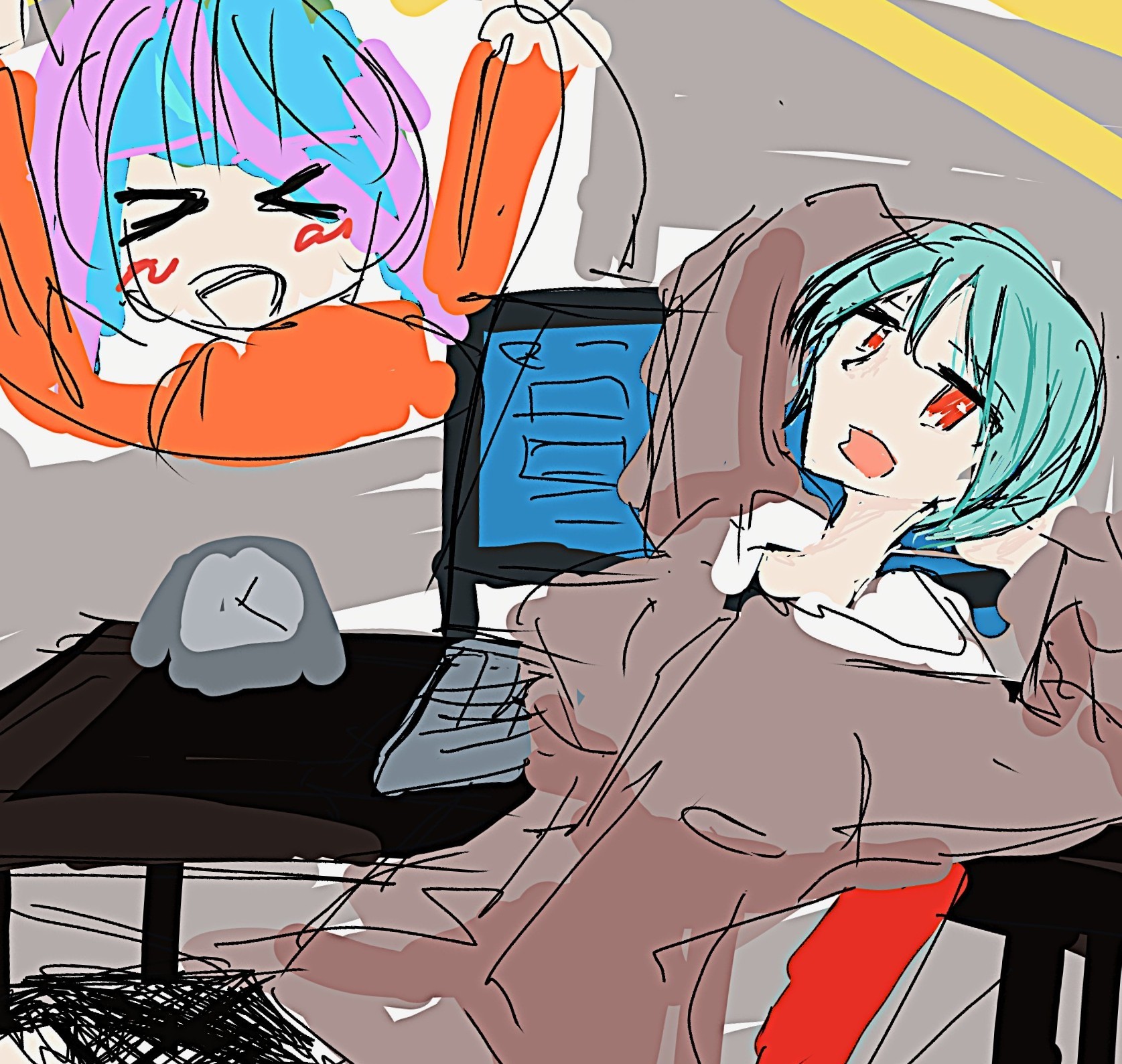 3連休最後は夜更かしでブログ